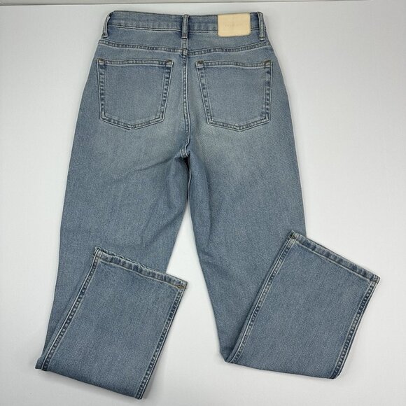 Everlane Women's Light Blue The Cheeky Bootcut Jean W25-26/L28.25 - Picture 5 of 13